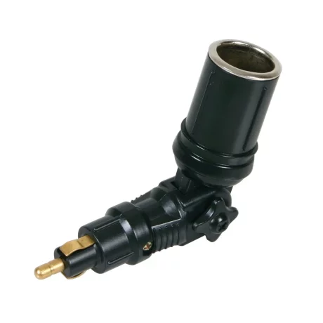Adaptor priza bricheta DIN la Standard cu articulatie pivotanta - 12/24V 8A