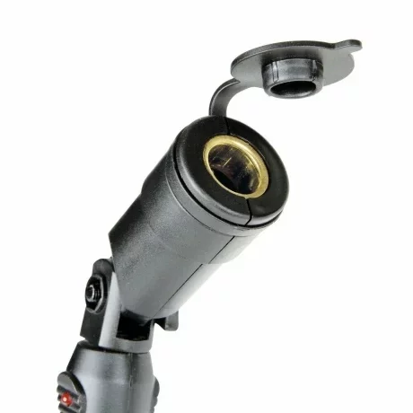Adaptor priza bricheta Standard la DIN cu articulatie pivotanta - 12/24V 8A