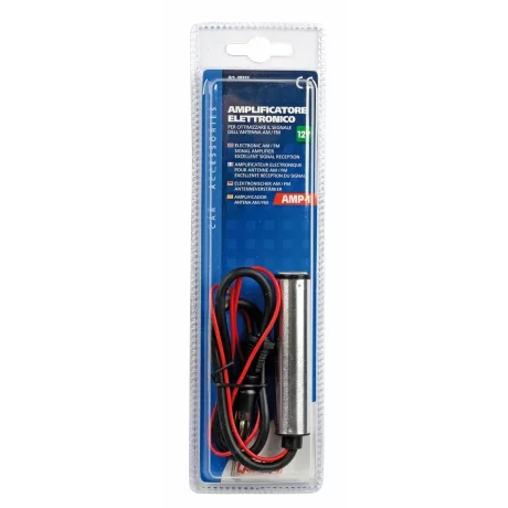 Amplificator de semnal antena electronic AM-FM Lampa 12V
