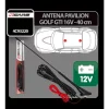 Antena pavilion cu amplificator semnal Golf GTI 16V 4Cars - 40cm