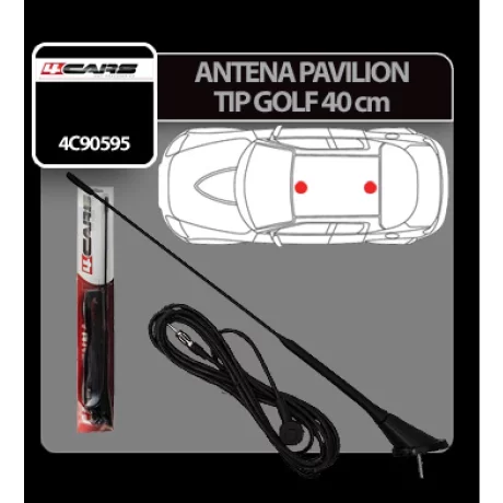 Antena pavilion tip Golf 4Cars - 40cm