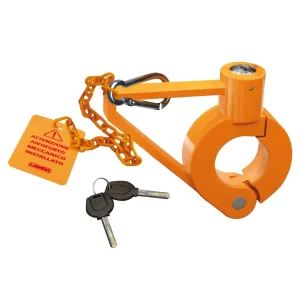 Antifurt blocare pivot cuplare semiremorca Secure Trailer