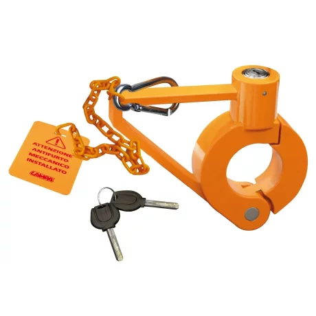 Antifurt blocare pivot cuplare semiremorca Secure Trailer