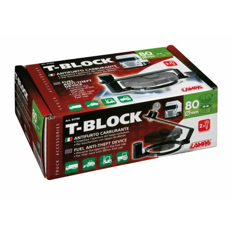 Antifurt combustibil camion T-Block - O 80mm