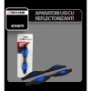 Aparatori usi cu reflectorizant - 2buc - Albastru
