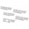 Autocolant 3D crom dimensiune janta - 15”