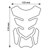 Autocolant protectie rezervor motocicleta Pro-Tank X2 - Carbon