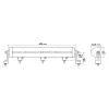 Bara 72LED Pluton New Horizons 10-30V 120W 10800lm-56cm