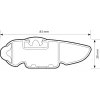 Bare portbagaj aluminiu Silenzio, 2buc - M - 120cm