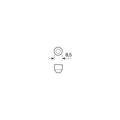 Bec 12V - 10,5x43mm - 10W Sofit SV8,5 1buc Narva