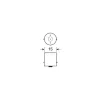 Bec 12V - R10W - 10W Pozitie soclu metal BA15s 1buc Lucas