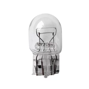 Bec 12V W21/5W - 21/5W pozitie si frana soclu sticla W3x16q 2buc Lampa