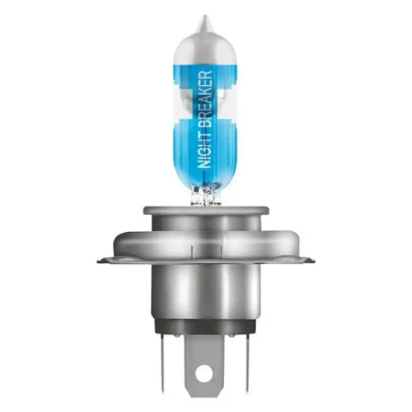 Bec halogen 12V - H4 - 60/55W Night Breaker Laser +150% P43t 2buc Osram