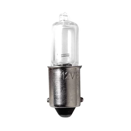 Bec halogen 12V - H6W - 6W soclu metal asimetric BAX9s 2buc Lampa
