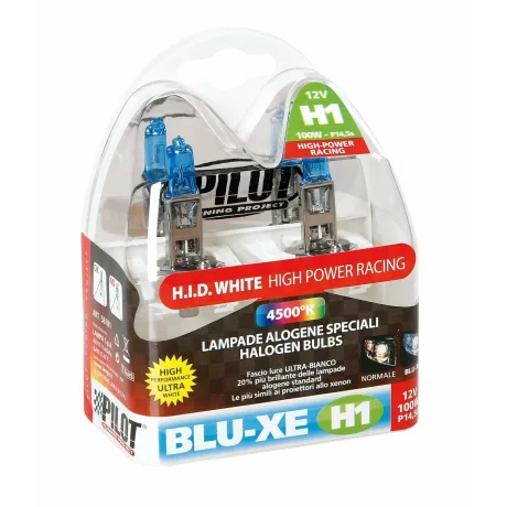 Bec halogen Blu-Xe  H1 100W P14,5s 12V 2buc