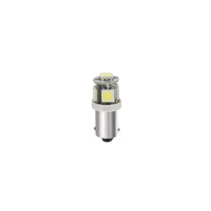 Bec Hyper-Led15 - 5SMD 24/28V T4W soclu metal BA9s 2buc - Alb