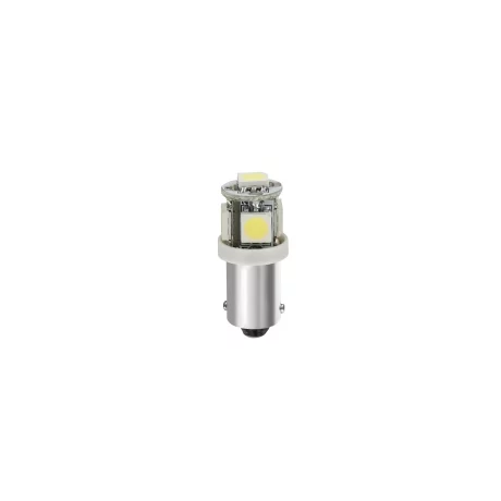Bec Hyper-Led15 - 5SMD 24/28V T4W soclu metal BA9s 2buc - Alb