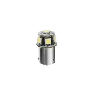 Bec Hyper-Led18 - 6SMD 24/28V R5W soclu metal BA15s 1buc - Alb