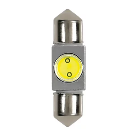 Bec Hyper-Led2 - 1SMD 12V sofit 10x36mm soclu SV8,5-8 1buc - Alb