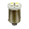 Bec Hyper-Led4 - 2SMD 12V pozitie soclu metal BA9s 2buc - Alb