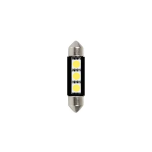 Bec Hyper-Led9 - 3SMD 24/28V sofit 10x39mm soclu SV8,5-8 2buc - Alb