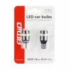 Bec Led 18SMD 3014 plus 1SMD 12/24V Pozitie, W5W, T10 Canbus 2buc - Alb