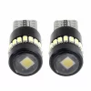 Bec Led 18SMD 3014 plus 1SMD 12/24V Pozitie, W5W, T10 Canbus 2buc - Alb