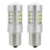 Bec Led 24SMD 3030, 12/24V Frana, semnalizare, ceata, 1156, P21W, BA15s Canbus 2buc - Alb