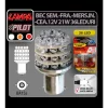 Bec Multi-Led 36Led 12V Frana, Ceata, Mers i. - P21W BA15s - Alb
