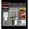 Bec Multi-Led 36Led 12V - P21/5W Pozitie, Frana BAY15d 1buc - Rosu