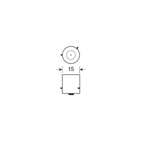 Bec Original Line 12V - PY21W - 21W Semnalizare galben BAU15s 1buc Osram