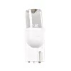 Bec tip LED 12V soclu pl. T10 W2,1X9,5d 2buc Alb dispersat