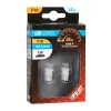 Bec tip LED 12V soclu pl. T10 W2,1X9,5d 2buc Alb dispersat