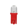 Bec tip LED 12V soclu pl. T10 W2,1X9,5d 2buc Galben focalizat