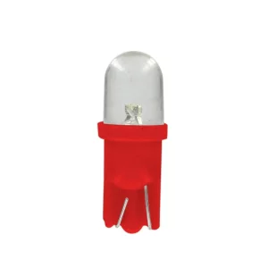 Bec tip LED 12V soclu pl. T10 W2,1X9,5d 2buc Galben focalizat