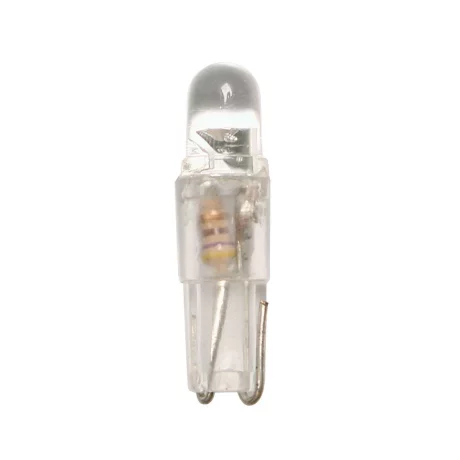 Bec tip LED 12V soclu plastic T5 W2x4,6d 2buc - Curcubeu