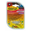 Bec tip LED 12V sofit cu 8 leduri 13x44mm SV8,5-8 1buc - Verde