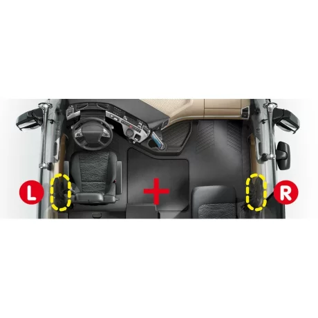 Blocatoare usi din interior camion - Man TGA (03/99&gt;05/10), TGS, TGX (09/07&gt;08/14)
