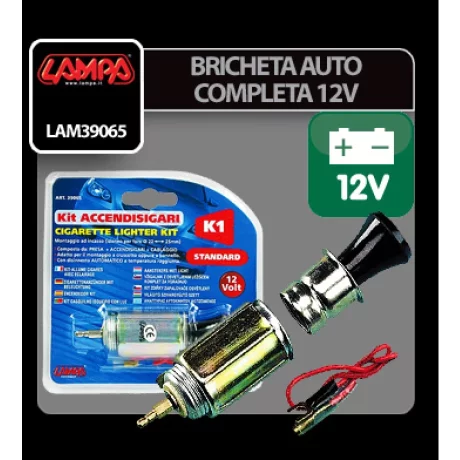 Bricheta auto completa K1 - O 21mm - 12V