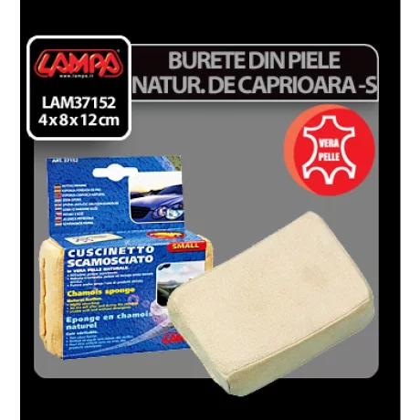 Burete cu piele naturala de caprioara - S