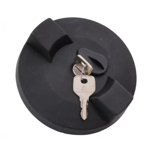 Buson rezervor camion din plastic negru cu cheie Kamar - O 80mm