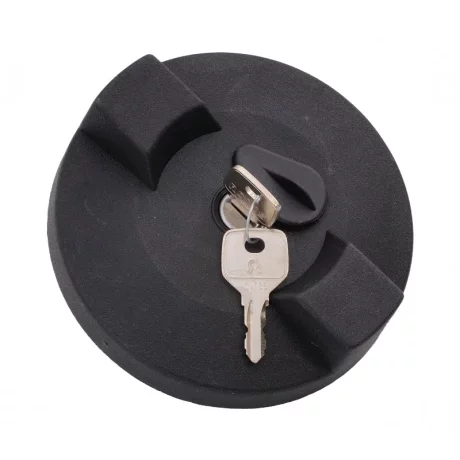 Buson rezervor camion din plastic negru cu cheie Kamar - O 80mm
