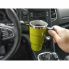 Cana termos cu incalzire Carmotion, 450ml, alimentare la bricheta auto 12V, Verde