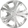 Capace roti auto Dynamic 4buc - Argintiu - 14&#039;&#039;