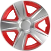 Capace roti auto Esprit SR 4buc - Argintiu/Rosu - 16&#039;&#039;