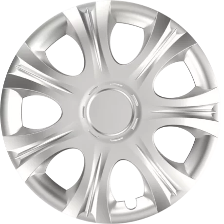 Capace roti auto Impulse 4buc - Argintiu - 15&#039;&#039;