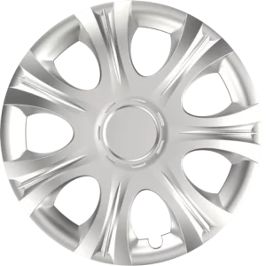 Capace roti auto Impulse 4buc - Argintiu - 16&#039;&#039;