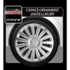 Capace roti auto Luxury 4buc - Argintiu - 14&#039;&#039;
