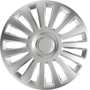 Capace roti auto Luxury 4buc - Argintiu - 15&#039;&#039;