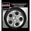Capace roti auto Matrix 4buc - Argintiu - 15&#039;&#039;